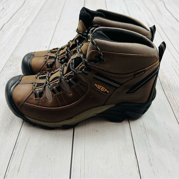 Keen Mens Targhee II Mid Wide Shoes Size 9.5 - Picture 3 of 10